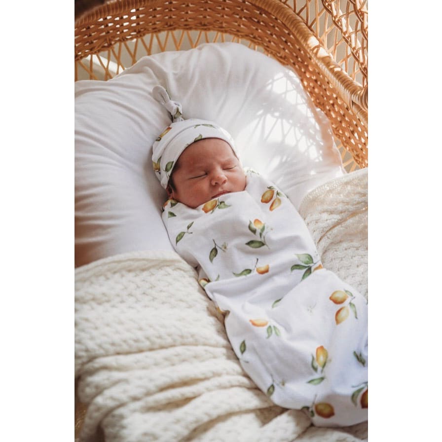 Lemon swaddle set sale