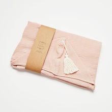 Load image into Gallery viewer, Organic Muslin Hooded Towel - Blush