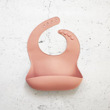 Load image into Gallery viewer, Silicone Bib - Dixie Pink