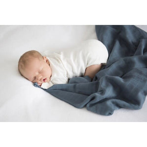 Azure organic muslin wrap - Aidenandava