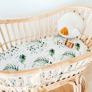Bassinet sheet and change pad cover - Enchanted - Aidenandava