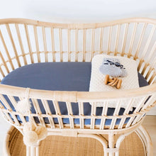 Load image into Gallery viewer, Bassinet sheet &amp; change pad cover - Reign - Aidenandava
