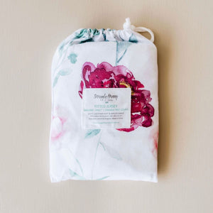 Bassinet sheet & change pad cover - Wanderlust - Aidenandava