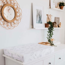 Load image into Gallery viewer, Bassinet sheet &amp; change pad cover - Wild Fern - Aidenandava