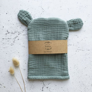 Bear Wash Glove - Sage