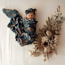 Load image into Gallery viewer, Belle Jersey Wrap &amp; Topknot Set