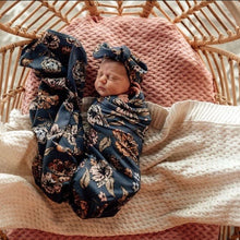 Load image into Gallery viewer, Belle Jersey Wrap &amp; Topknot Set