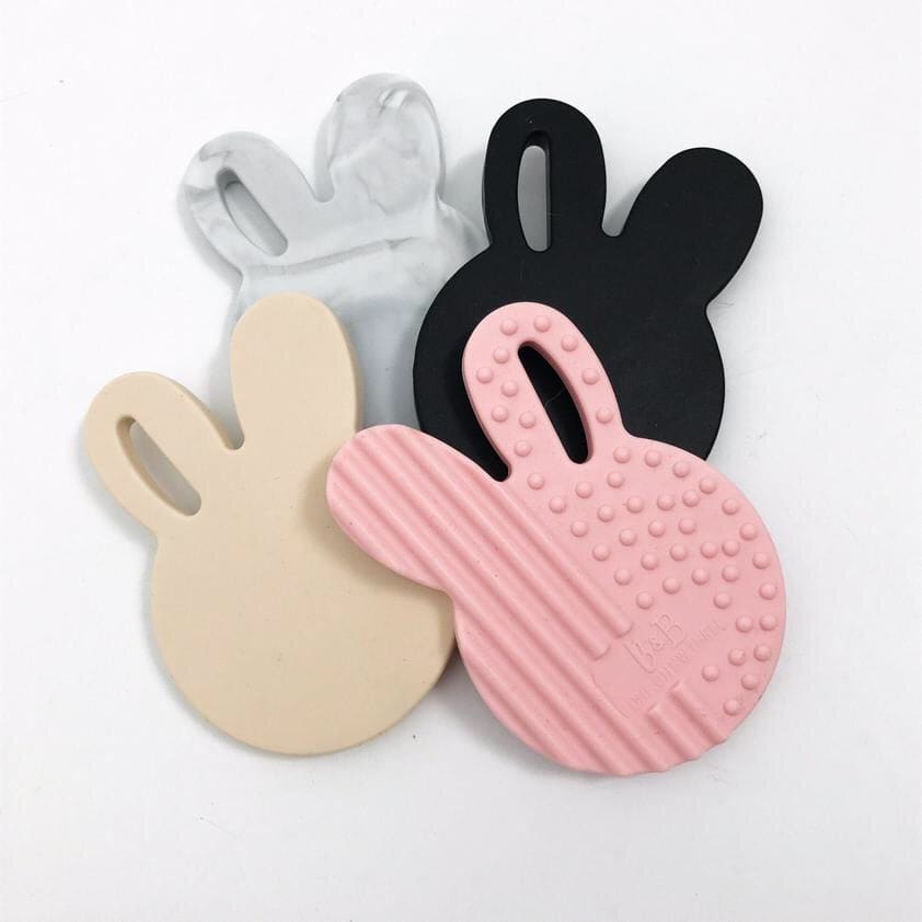 BUNNY & BEAR Silicone Teething disc - Aidenandava