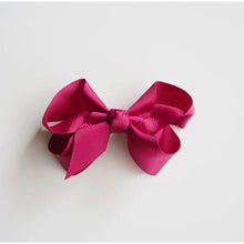 Load image into Gallery viewer, Burgundy Bow clip - Medium - Aidenandava