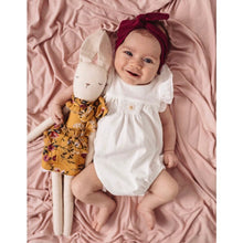 Load image into Gallery viewer, Burgundy Topknot headband - Aidenandava