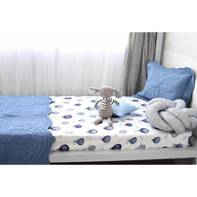 Load image into Gallery viewer, Cloud Chaser fitted cot sheet - Aidenandava