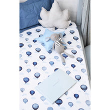 Load image into Gallery viewer, Cloud Chaser fitted cot sheet - Aidenandava