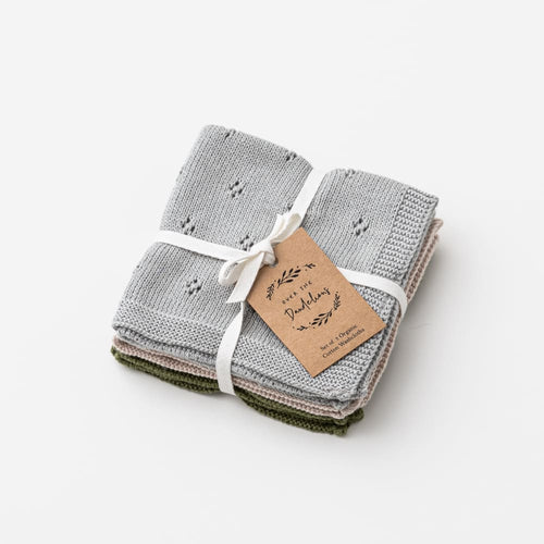 Cotton Wash cloth set - Sea