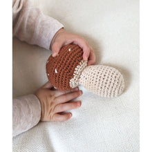 Load image into Gallery viewer, Crochet Mushroom Rattle