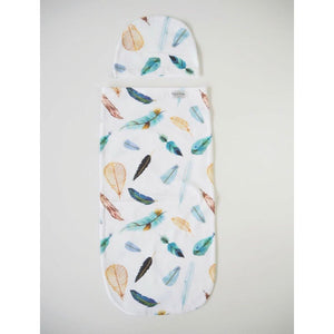 Dream Weaver snuggle swaddle & beanie set - Aidenandava