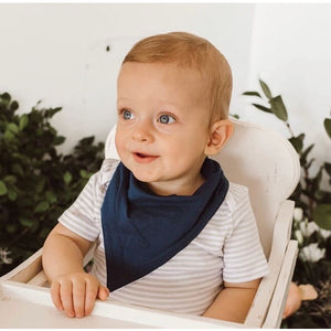 Dribble Bib - Navy - Aidenandava