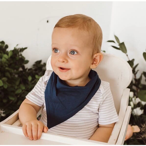 Dribble Bib - Navy - Aidenandava