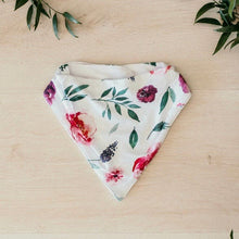 Load image into Gallery viewer, Dribble Bib - Peony Bloom - Aidenandava