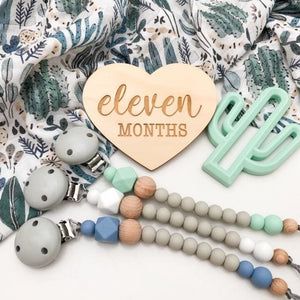 Dummy Holder - Grey/Blue