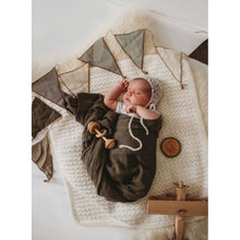 Load image into Gallery viewer, Dusty Olive organic muslin wrap - Aidenandava