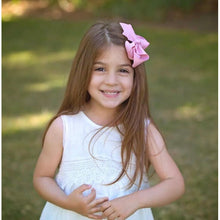 Load image into Gallery viewer, Dusty Pink bow clip - Medium - Aidenandava