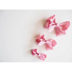 Dusty Pink bow clip - Medium - Aidenandava