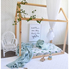 Load image into Gallery viewer, Enchanted fitted cot sheet - Aidenandava