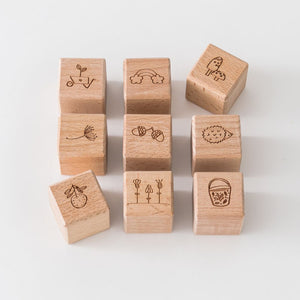 Enchanted Garden 9 Block Set