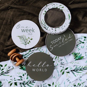 Enchanted & Olive Milestone Cards