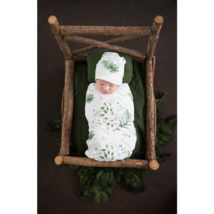 Enchanted snuggle swaddle & beanie set - Aidenandava