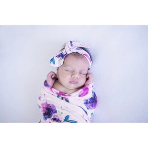 Floral Kiss Topknot headband - Aidenandava