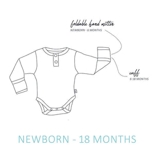 Halo Long Sleeve Bodysuit