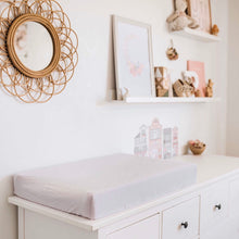 Load image into Gallery viewer, Bassinet sheet &amp; change pad cover - Stone - Aidenandava