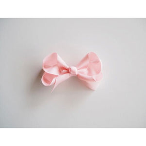Light Pink bow clip - Medium - Aidenandava
