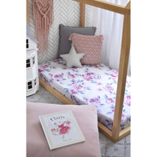 Load image into Gallery viewer, Lilac Skies fitted cot sheet - Aidenandava