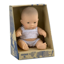 Load image into Gallery viewer, Miniland Doll - Anatomically Correct Baby, Asian Boy, 21 cm PRE ORDER - Aidenandava
