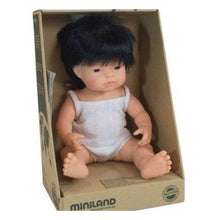 Load image into Gallery viewer, Miniland Asian Boy - 38cm