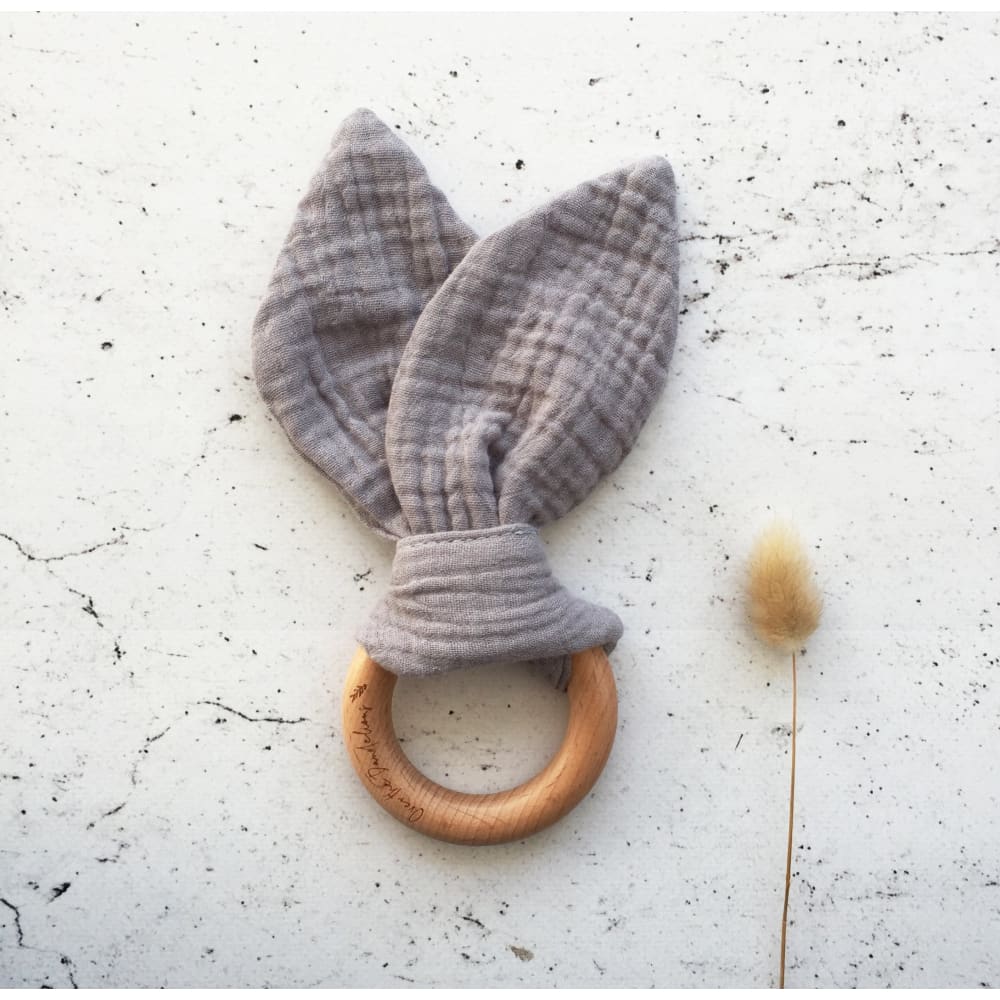 Muslin Bunny teether - Cloudy