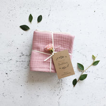 Load image into Gallery viewer, Muslin Washcloth Set - Rosy