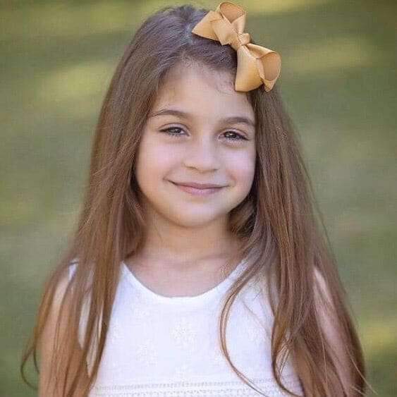 Mustard bow clip - Medium - Aidenandava