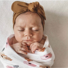 Load image into Gallery viewer, Mustard Topknot headband - Aidenandava