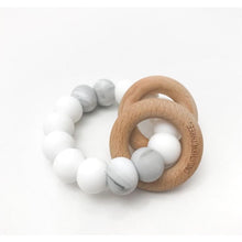 Load image into Gallery viewer, RATTLE Silicone &amp; wood teether - Aidenandava