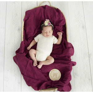 Ruby organic muslin wrap - Aidenandava