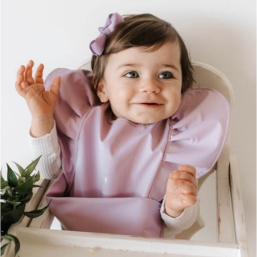 Snuggle Bib - Lavender - Aidenandava