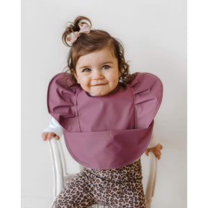 Snuggle Bib - Mauve - Aidenandava
