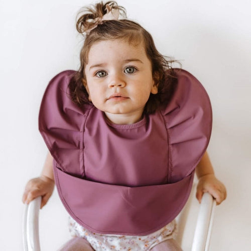 Snuggle Bib - Mauve - Aidenandava
