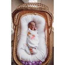 Load image into Gallery viewer, Sorbet Bloom organic muslin wrap - Aidenandava