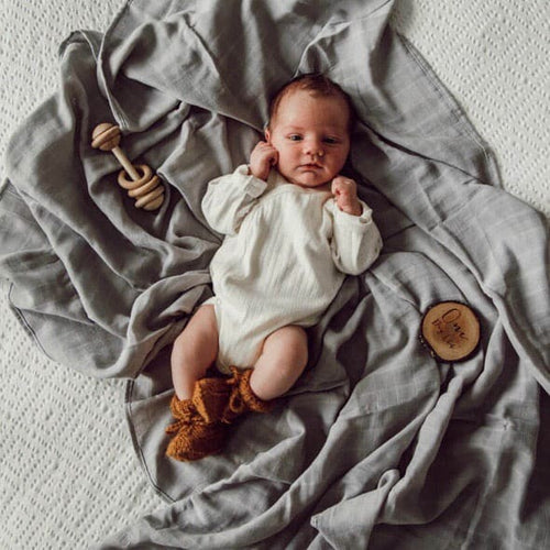 Storm organic muslin wrap - Aidenandava