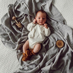 Storm organic muslin wrap - Aidenandava