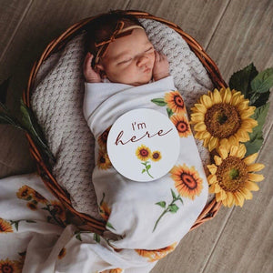 Sunflower & Bronze Milestone Cards
